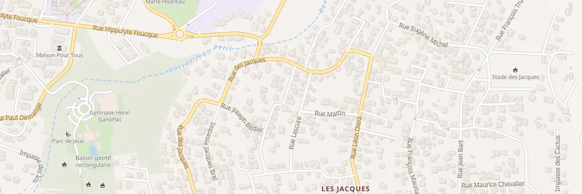 Plan du 70 Rue Henri Mussard à Saint-Joseph