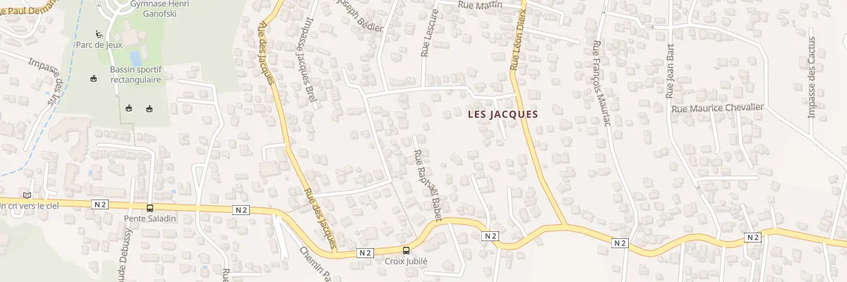 Plan du 445B Rue Raphaël Babet à Saint-Joseph