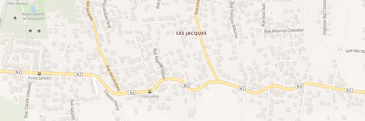Plan du 463 Rue Raphaël Babet à Saint-Joseph