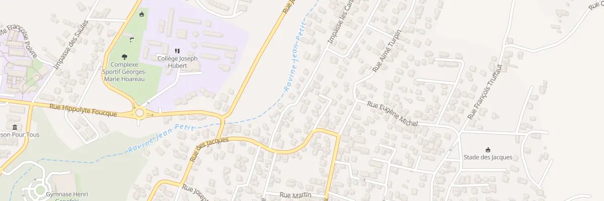Plan du 14 Rue Aime Lebon à Saint-Joseph
