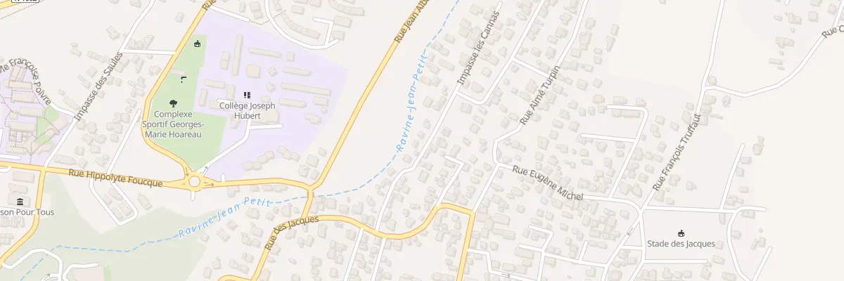 Plan du 17 Rue Aime Lebon à Saint-Joseph