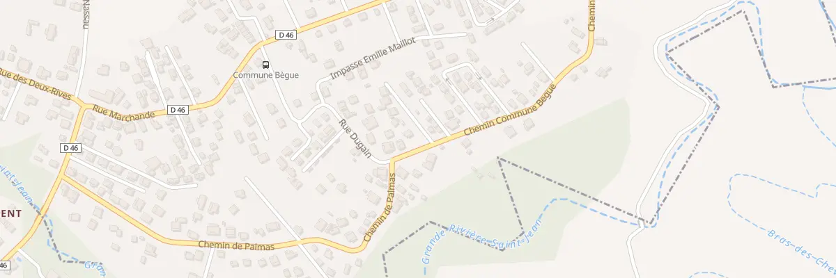 Plan du 220 Che Commune Begue à Sainte-Suzanne