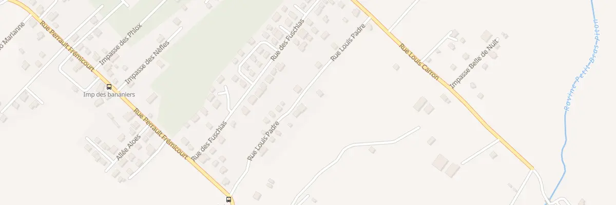 Plan du 24 Rue Louis Padre à La Plaine-des-Palmistes