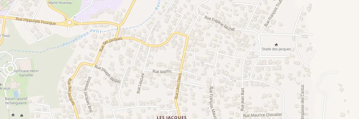 Plan du 47 Rue Léon Dierx à Saint-Joseph