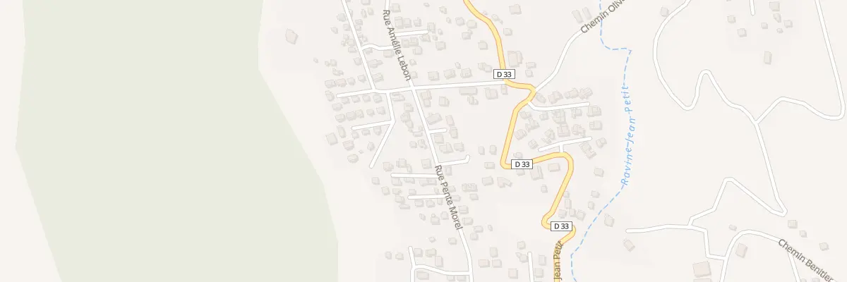 Plan du 25 Rue Pente Morel à Saint-Joseph