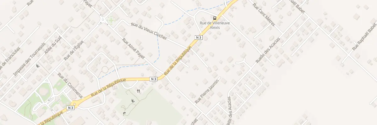 Plan du 283 Rue de la République à La Plaine-des-Palmistes