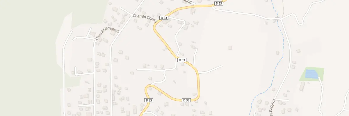 Plan du 31 Rte de Grand Coude à Saint-Joseph