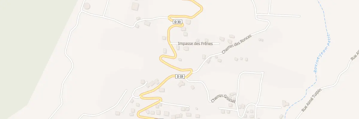 Plan du 170 Rte de Jean Petit à Saint-Joseph