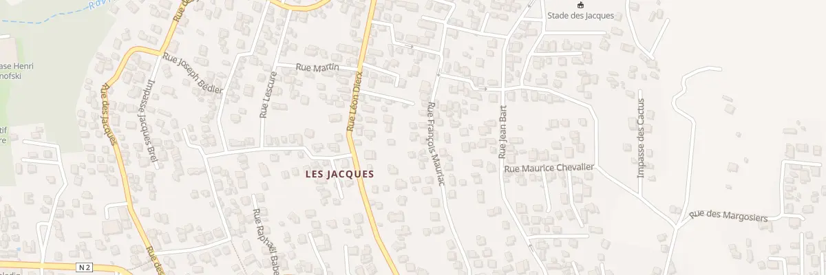 Plan du 35 Rue Francois Mauriac à Saint-Joseph