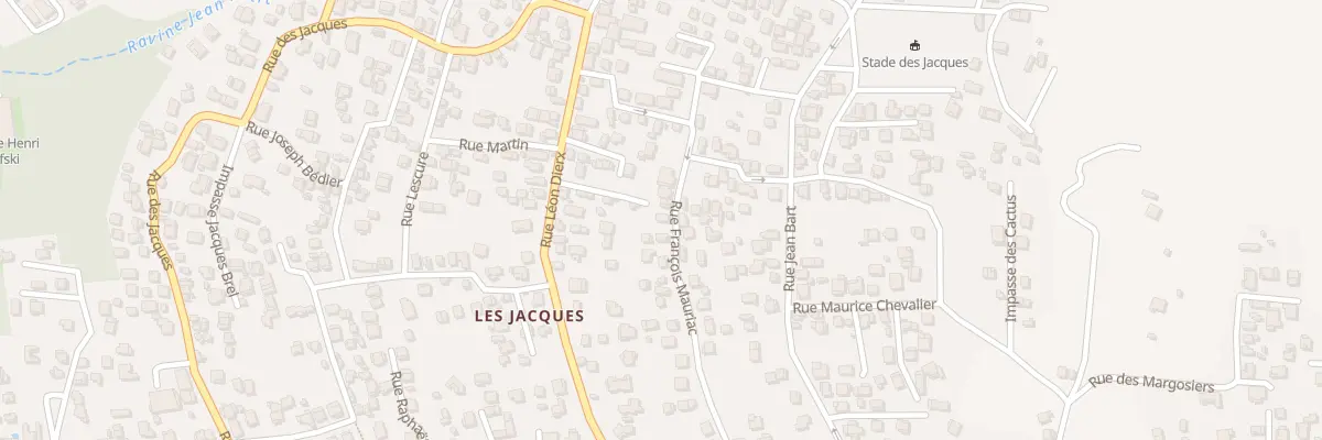 Plan du 43 Rue Francois Mauriac à Saint-Joseph