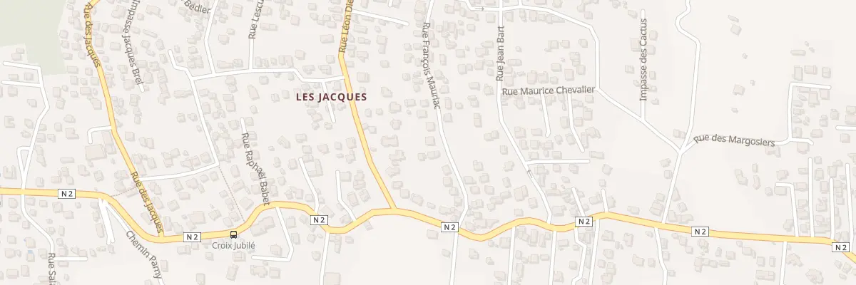 Plan du 17 Rue Francois Mauriac à Saint-Joseph
