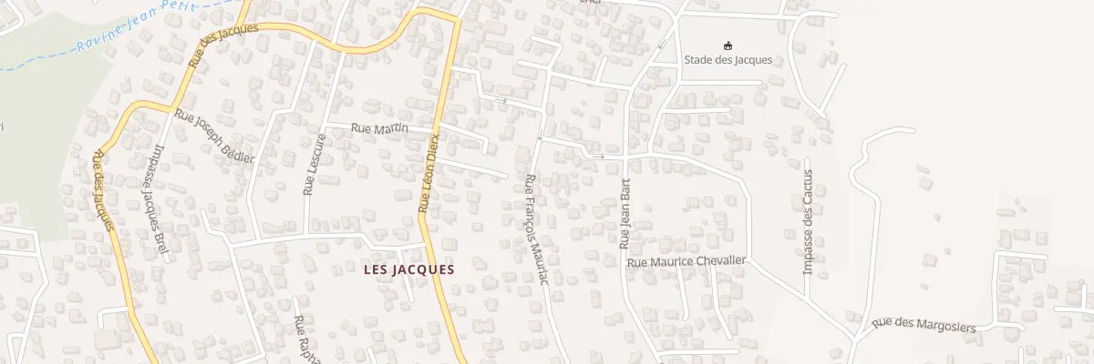 Plan du 38 Rue Francois Mauriac à Saint-Joseph