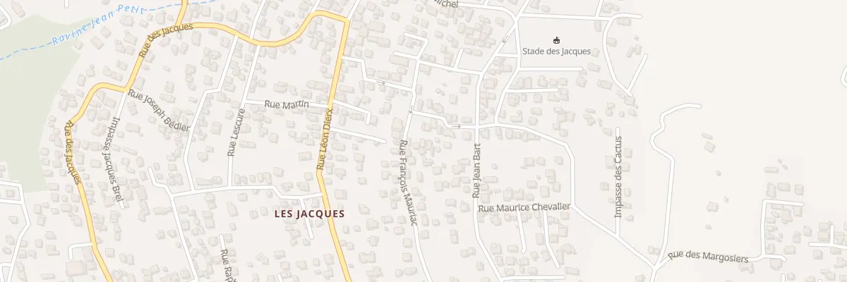 Plan du 42 Rue Francois Mauriac à Saint-Joseph