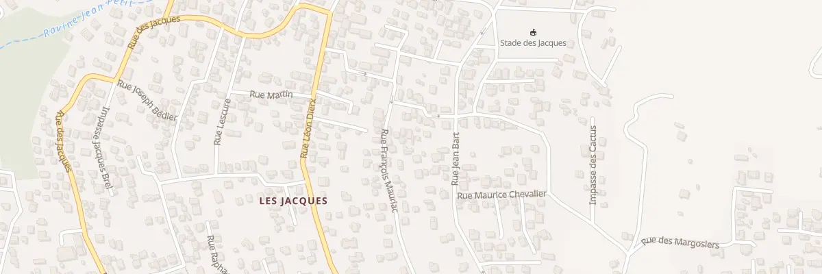 Plan du 44 Rue Francois Mauriac à Saint-Joseph