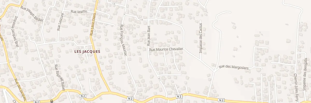 Plan du 27 Rue Maurice Chevalier à Saint-Joseph