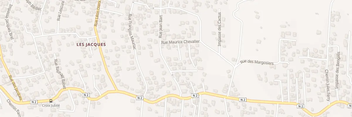 Plan du 21 Rue Maurice Chevalier à Saint-Joseph