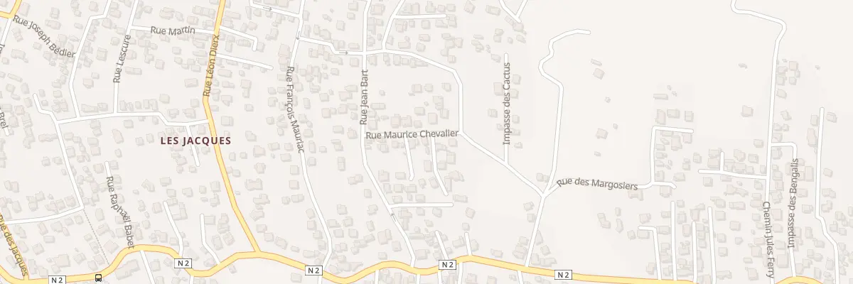 Plan du 9 Rue Maurice Chevalier à Saint-Joseph
