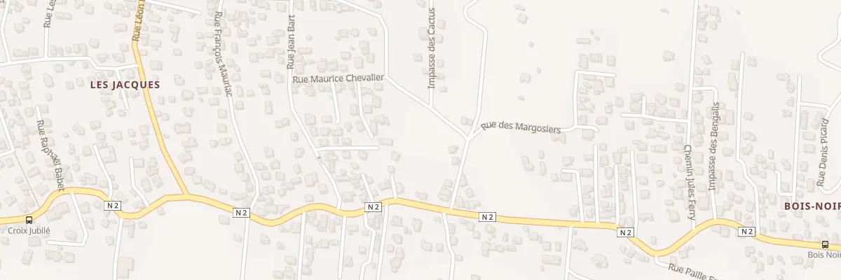 Plan du 519 Rue Raphaël Babet à Saint-Joseph