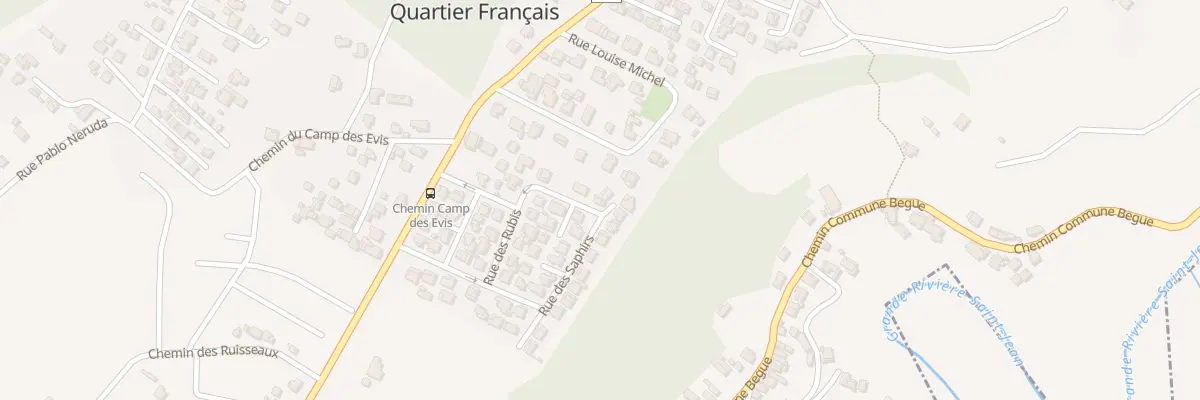 Plan du 36 Rue des Saphirs à Sainte-Suzanne