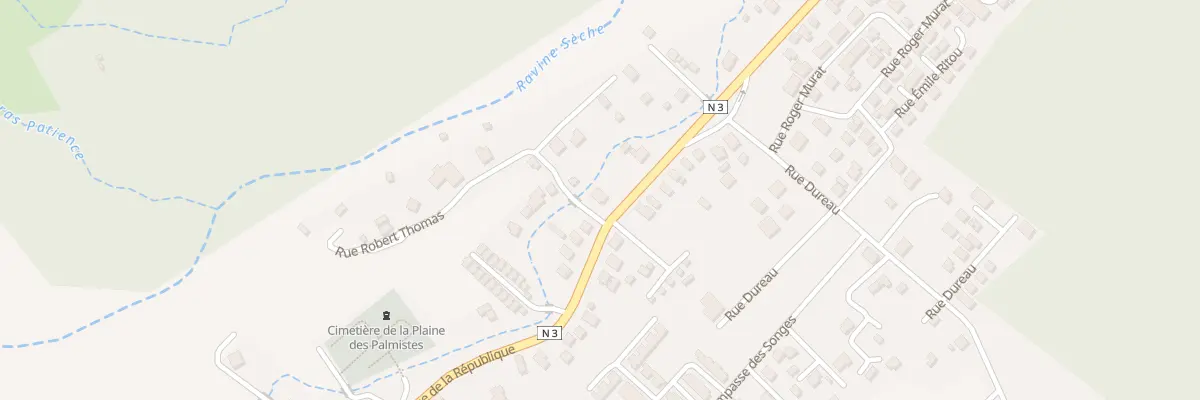 Plan du 126 Rue de la République à La Plaine-des-Palmistes