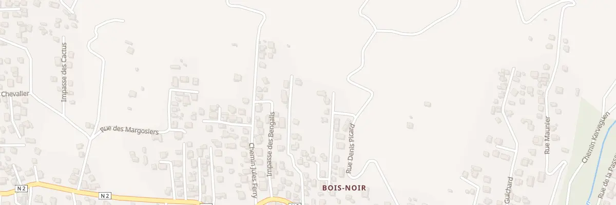 Plan du 28B Rue des Canaris à Saint-Joseph