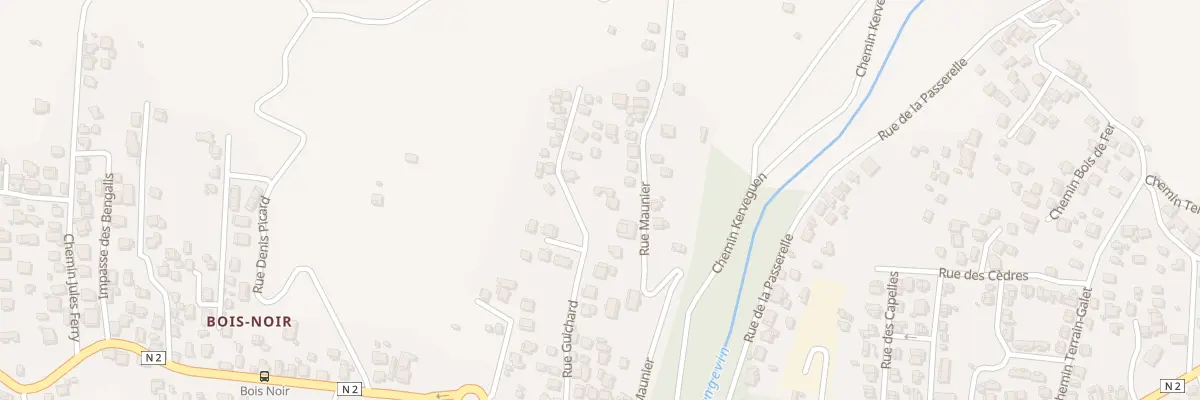 Plan du 52A Rue Guichard à Saint-Joseph