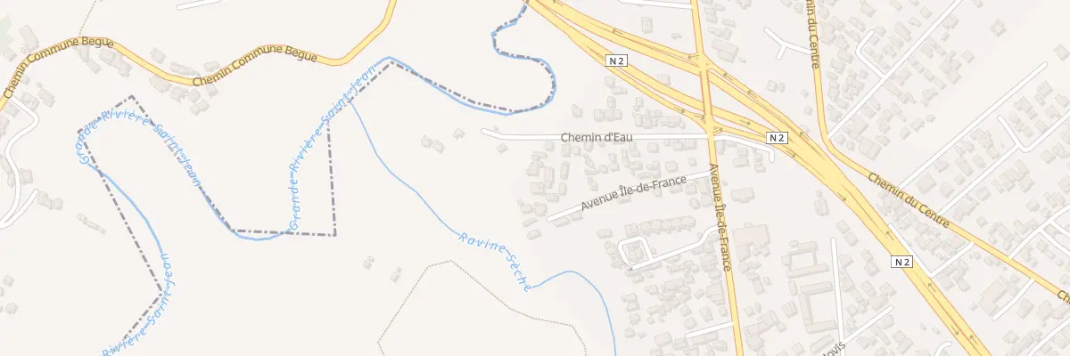 Plan du 193 Che d’Eau à Saint-André