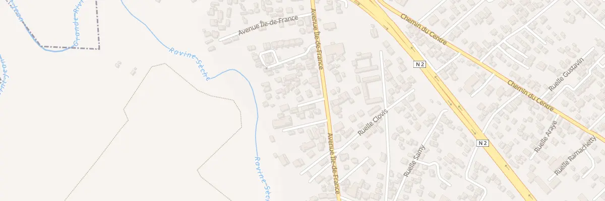 Plan du 1753 Av Ile De France à Saint-André