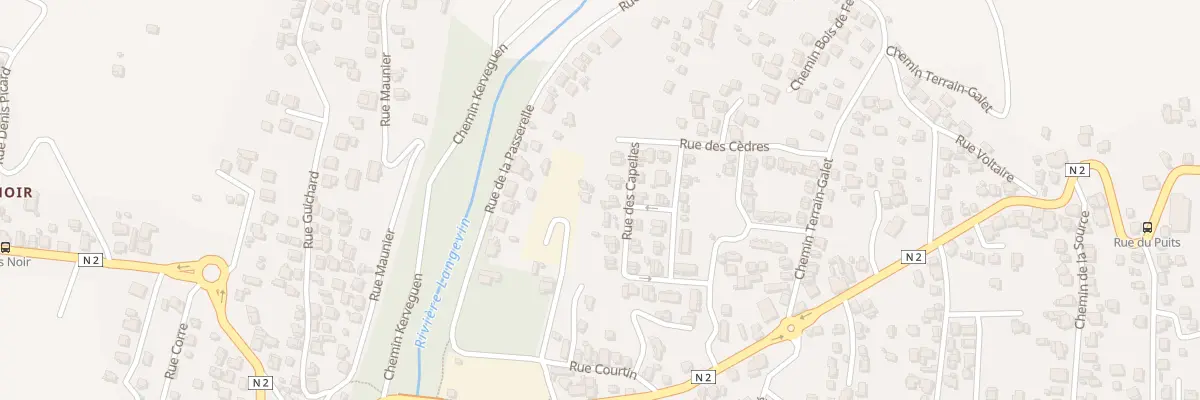 Plan du 8B Rue des Capelles à Saint-Joseph