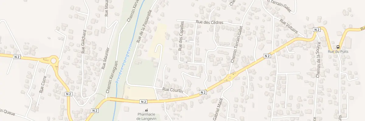 Plan du 21 Rue des Capelles à Saint-Joseph