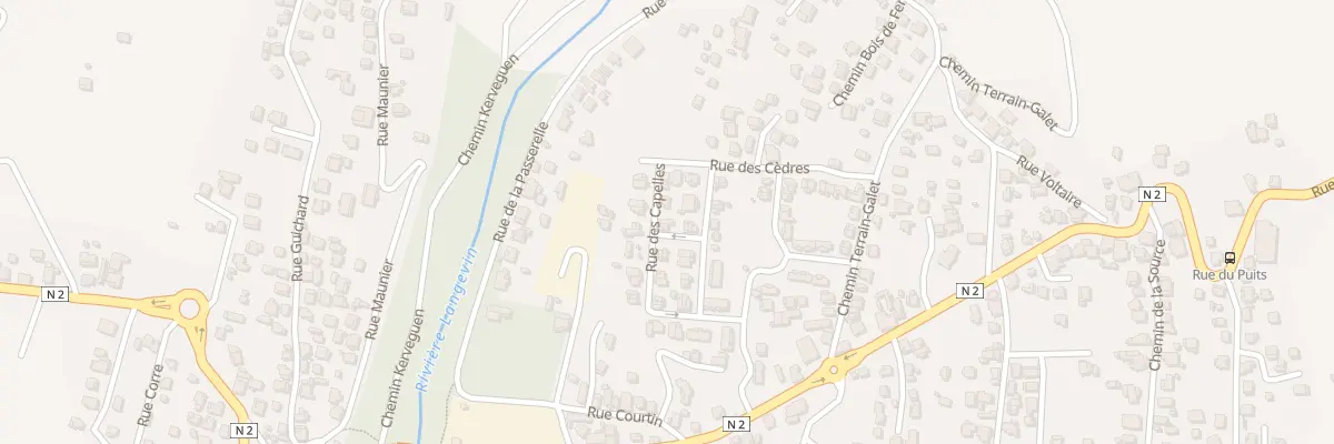 Plan du 7 Rue des Capelles à Saint-Joseph