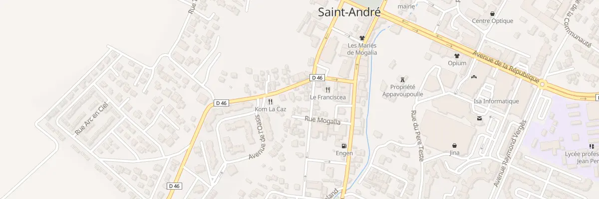 Plan du 50 Rue du 24 Septembre à Saint-André