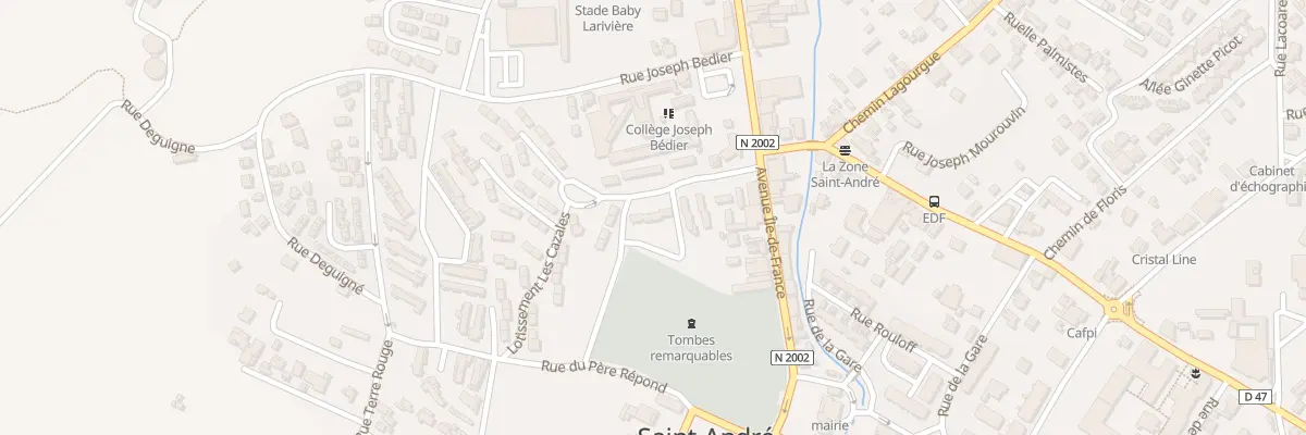 Plan du 239 Av Ile De France à Saint-André