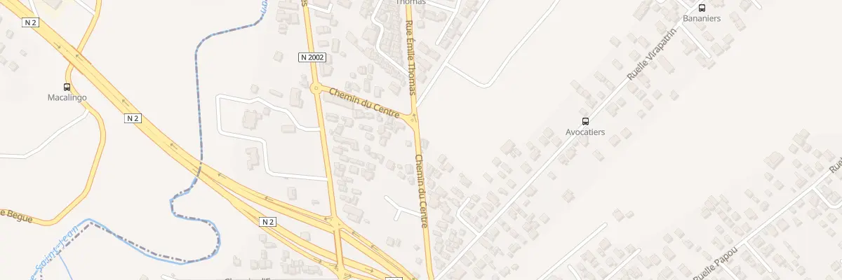 Plan du 161 Che du Centre à Saint-André