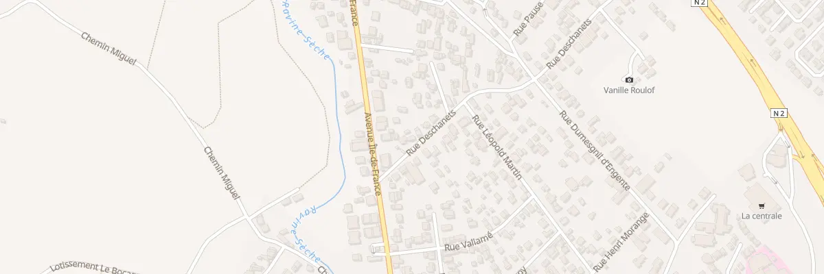 Plan du 85 Rue Deschanets à Saint-André