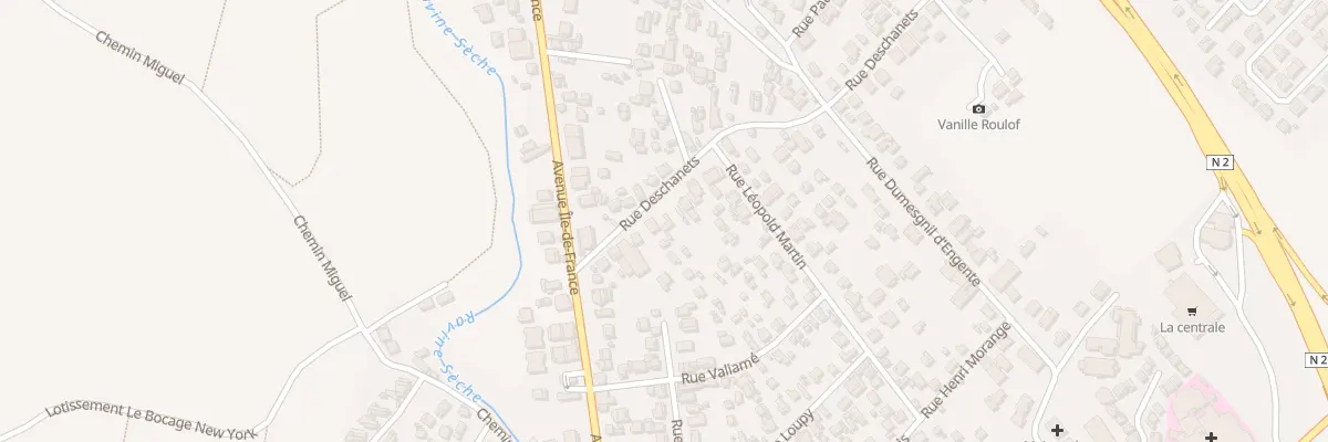 Plan du 90 Rue Deschanets à Saint-André