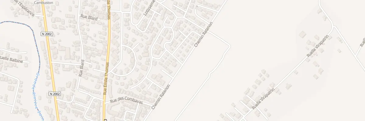 Plan du 509 Che Ratenon à Saint-André