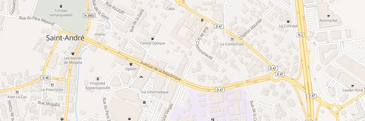 Plan du 50 Rue des Camelias à Saint-André