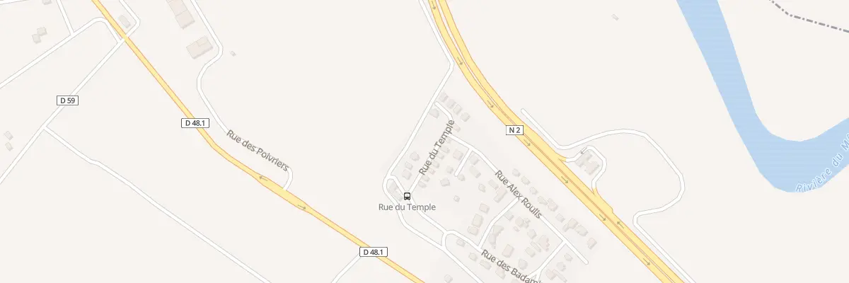 Plan du 29 Rue du Temple à Bras-Panon