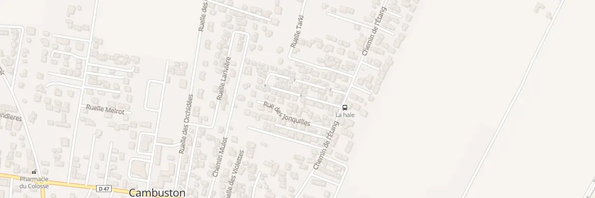 Plan du 91 Che Bonne Volonté à Saint-André