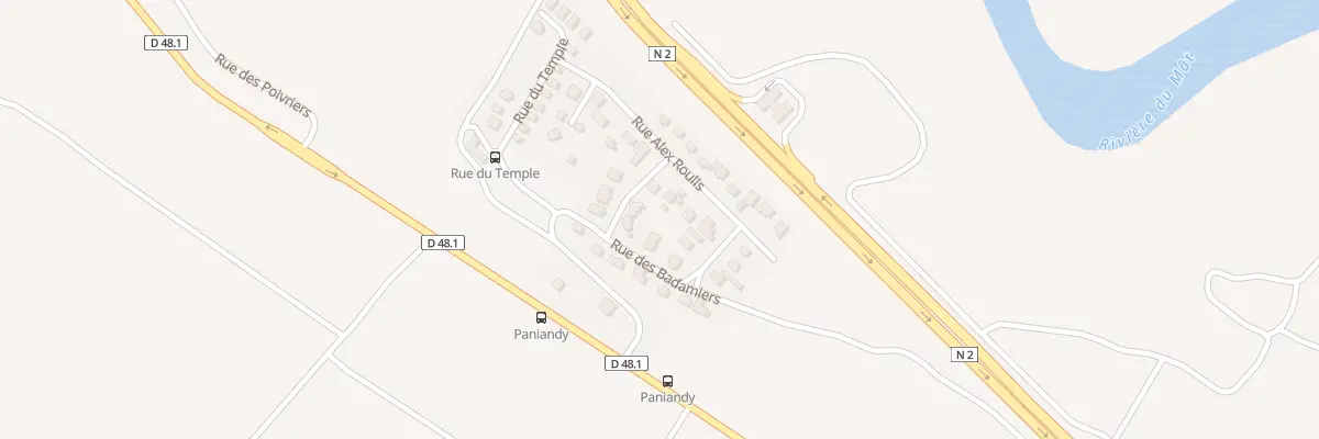 Plan du 14 Rue Francois Dalleau à Bras-Panon