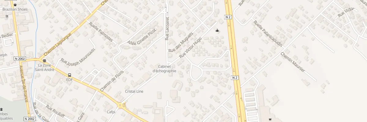 Plan du 272 Rue Lacaussade à Saint-André