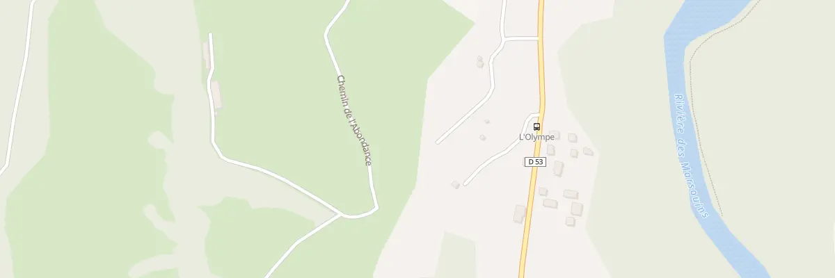 Plan du 380 Rte de Takamaka à Saint-Benoît