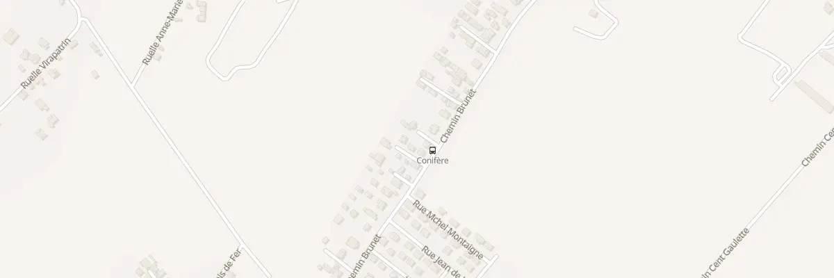 Plan du 1267 Che Brunet à Saint-André