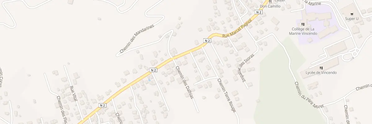 Plan du 66 Rue Marcel Pagnol à Saint-Joseph