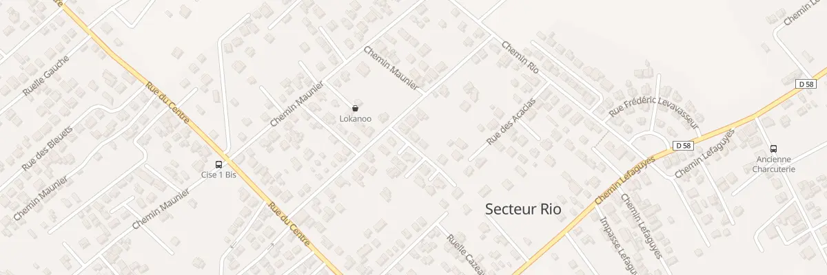Plan du 268 Rle Preto à Saint-André