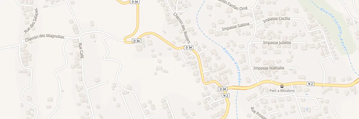 Plan du 27 Rue des Papangues à Saint-Joseph