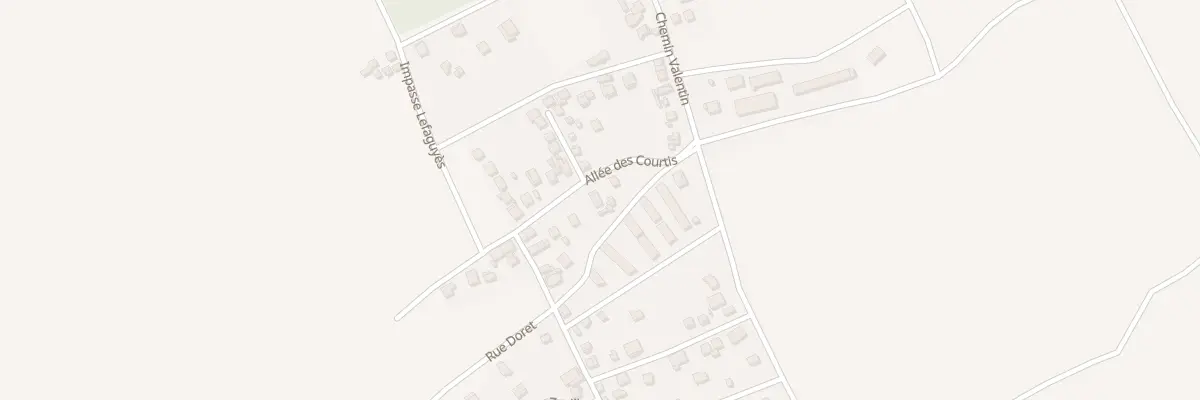 Plan du 97 All Coutis à Saint-André