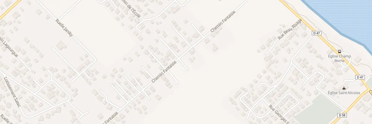 Plan du 1226 Che Fantaisie à Saint-André