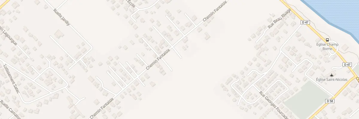 Plan du 1210 Che Fantaisie à Saint-André